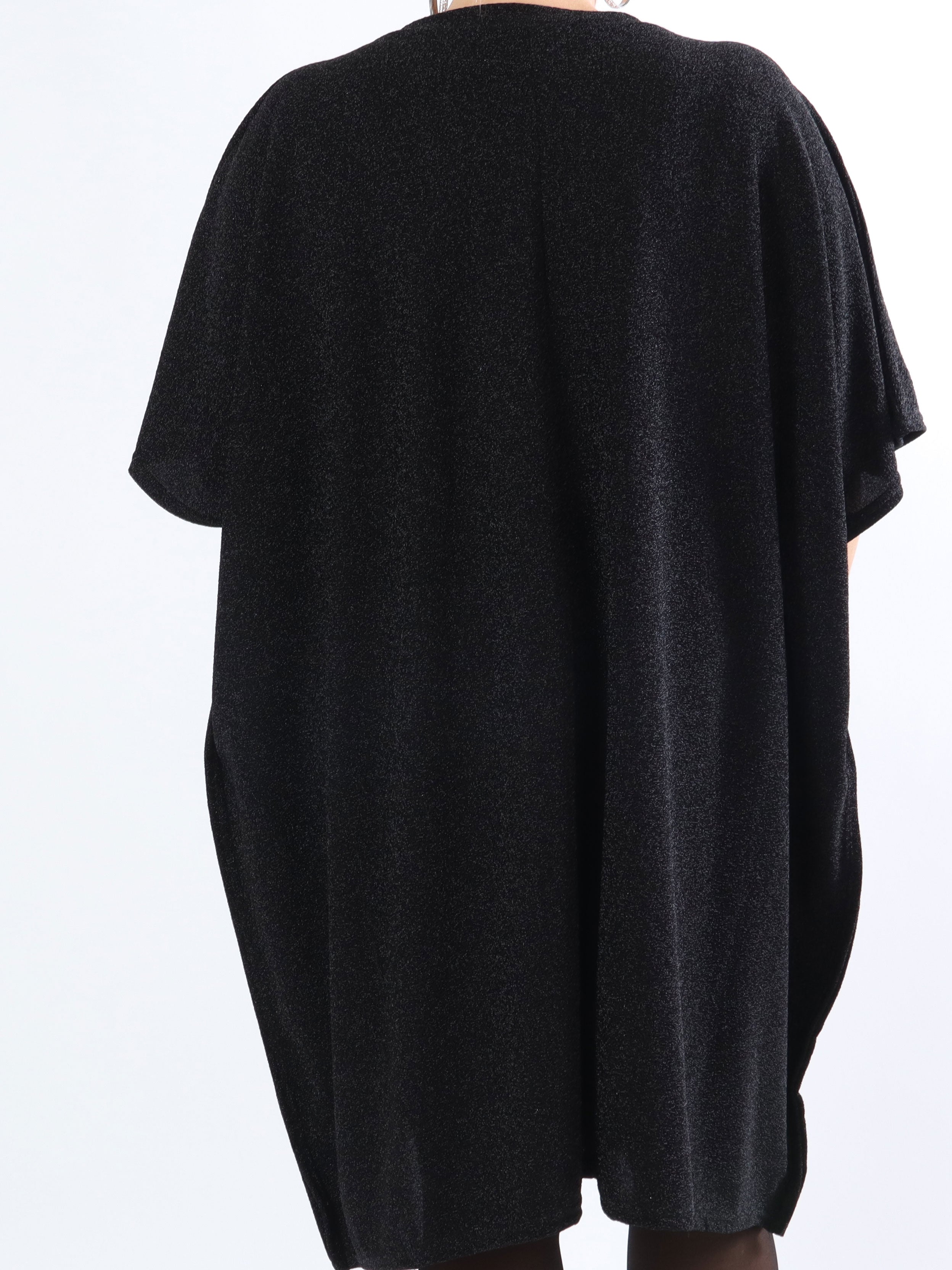 Mayte - Plus size glimmerkjole med lynlås